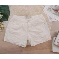 ราคา กางเกงยีนส์ขาสั้นสีขาว แบรนด์ห้าง ไซส์ M พร้อมส่ง (20648555346)