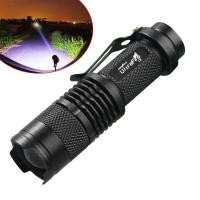 ราคา Original Ultrafire การซูมประสิทธิภาพสูง50000LM T6 3โหมด Zoomable ไฟฉาย LED ไฟฉายพร้อมคลิป (5460282825)