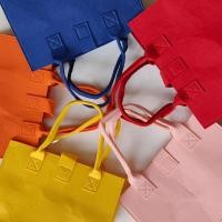ราคา กระเป๋าผ้า Minimal กระเป๋าถือผ้าสักหลาด สีโทนน้ำตาล สวย เรียบหรู พร้อมส่ง (21185159766)