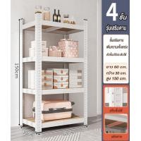 ราคา YiFeng ชั้นวางของโครงเหล็ก 3ชั้น 4ชั้น 5ชั้น ชั้นวางไม้MDF รุ่นใหม่ F555A (21038865137)