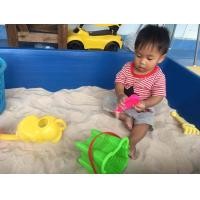 ราคา Promotion Sandbox Play Set White Red Blue Sandbox with 2 sandbags 1 sandbox cover 1 toy bucket set pickup at shop in Bangkok or Delivery (17493133429)