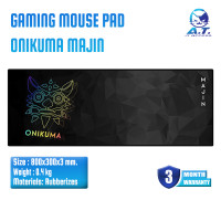 ราคา แผ่นรองเม้าส์ MOUSEPAD ONIKUMA MAJIN BLACK (20435404628)
