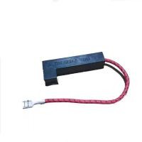 ราคา อุปกรณ์ซ่อมเตาอบไมโครเวฟเตาอบไมโครเวฟแรงดันสูงฟิวส์หลอดรวมฟิวส์รูปตัวยูสีดำ 700mA (10592914119)