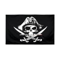 ราคา TRYANY 150X9 0ซม กะโหลกคู่ Crossbones แบนเนอร์ดาบตกแต่งฮาโลวีนธงโจรสลัดป้าย Crossbones การตกแต่งบ้านธงรูปหัวกระโหลก (20919638624)