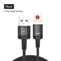 ราคา KUULAA Magnetic Cable หัวชาร์จแม่เหล็ก พลังดูดแรง หัวชาร์จเลือกได้ 3 แบบ Micro USB Type C Lightning iPhone USB Charging Cable For XiaoMi Redmi iPad ipad Pro iPhone Samsung (7391252791)
