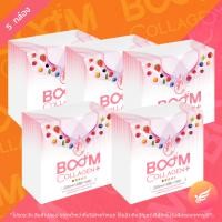 ราคา บูมคลอลาเจนพลัส BOOM COLLAGEN PLUS คอลลาเจนไดเปปไทด์และไตรเปปไทด์ จำนวน 5 กล่อง มี 70 ซอง (16615856710)