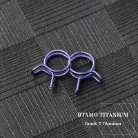 ราคา RTAMO Gr5 ไทเทเนียม ID 9 8 มม คลิปท่อปั๊มหลักกระบอกเบรคขายโดย 1 คู่ความแข็งแรงสูงเหมาะกับ Brembo RCS RCS CC (16177539414)