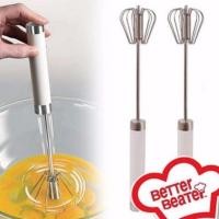 ราคา ที่ตีฟอง ตีไข่ ผสมอาหาร เครื่องผสมอาหารแบบมือกด Semi automatic rotary whisk (813316464)