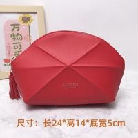 ราคา Kiehls Cosmetic Bag Counter Gift Canvas Texture Advanced Double layer Large capacity Fashion Ins Clutch New MAY (19070300820)