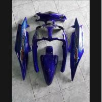 ราคา ชุดสีมีโอ 2 ตา เฟรม Mio115 สีน้ำเงิน ลาย มังกร 5 ชิ้น (16427321668)