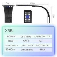 ราคา ไฟ Led บางพิเศษเจ็ด Master ไฟตู้ปลาพืชน้ำคลิปกันน้ำโคมไฟสำหรับตู้ปลาขนาด30 60ซม (19981565326)