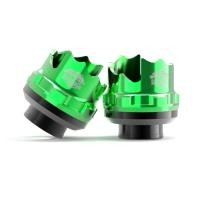 ราคา K POWER กันล้มเป๊กล้อหน้า กันล้ม ลายหยัก สำหรับรถมอเตอร์ไซค์ (12424418065)