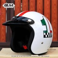 ราคา หมวกกันน็อควินเทจ BM ฟรีไซส์ รอบหัวไม่เกิน 59 cm นวมถอดซักได้ แถมแก๊ปหน้า Vintage Classic Helmet (20549475481)