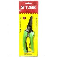ราคา STAR กรรไกรตัดกิ่งไม้ ปากเฉียง 7นิ้วกรรไกรตัดกิ่งปากโค้ง กรรไกรตัดแต่งกิ่งไม้ กรรไกรตัดลวด คีมตัดกิ่ง คีมตัดกิ่งไม้ (7169246777)