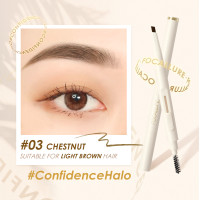 ราคา FOCALLURE ดินสอเขียนคิ้วแบบเลื่อนได้ High Pigment Soft Smooth Pen Nib Long Lasting (8608749225)