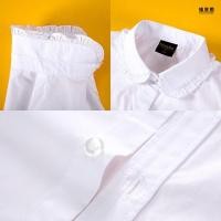 ราคา สีขาวเสื้อเชิ้ตแขนสั้นสำหรับเด็กผู้หญิงชุดนักเรียนแคมปัสใหม่สำหรับเด็กประถมวิทยาลัยและสีขาวเสื้อเชิ้ตฤดูร้อน (20420659544)