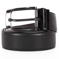 ราคา OASIS เข็มขัดผู้ชาย เข็มขัดหนังแท้ หัวเหล็กล็อค รุ่น ABLB 4241 BL สีดำ (19649841388)