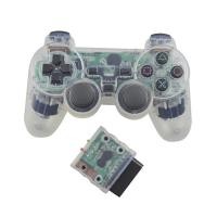 ราคา Hot Sale for แผ่นเกมส์ PS2 คอมเล่นเกม Gamepad Game Console Controller Wirelessคืนได้ภายใน7วัน (1563394256)