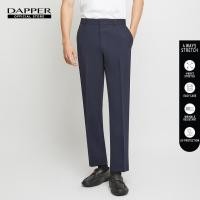 ราคา DAPPER กางเกงทำงาน รุ่น 4 Ways Stretch ทรง Slim Fit สีกรมท่า 8 Sizes (18690300868)