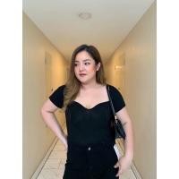 ราคา เสื้อคอเหลี่ยมสาวอวบ อก 32 46 ทรงคอกว้างใส่ยังไงก็ดูไม่อ้วน (18574785279)