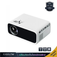ราคา Mini Projector NEW Wanbo Mini Projector White โปรเจคเตอร์ขนาดเล็ก โปรเจคเตอร์มินิ รับประกัน 1 ปี (17455080741)