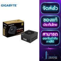 ราคา TheTowerComputer POWER SUPPLY อุปกรณ์จ่ายไฟ GIGABYTE P750GM 750W 80 PLUS GOLD BLACK ATX (20946040192)