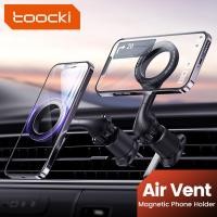 ราคา ตัวดูดแม่เหล็กช่องแอร์ของ Toocki ที่ยึดโทรศัพท์ในรถเหมาะสำหรับ iPhone 12 15ซีรีส์ (20774358780)