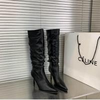 ราคา chloe store CHINESE ROSE BOOTS บูทยาวส้นเข็มสีขาวและดำ (21022496647)