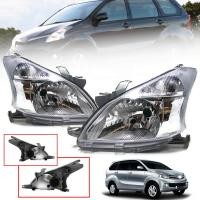 ราคา ไฟหน้า โคมตาไฟหน้า รุ่น โตโยต้า อแวนซ่า TOYOTA AVANZA ปี 2012 2015 ข้าง ซ้าย ขวา จำนวน 1 ดวง ไม่รวมหลอดไฟ (12327340470)