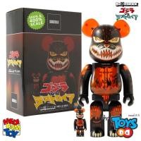ราคา BEARBRICK Godzilla VS Destroyer version Godzilla Meltdown Clear Orange Version 100 400 (15965620449)