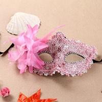 ราคา Twinkle จัดส่งฟรีผู้หญิง Venetian LED Mask Masquerade ชุดแฟนซีปาร์ตี้เจ้าหญิง Feather Masks On Sale (18567274720)