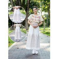 ราคา ส่งฟรี กางเกงผ้าไทย ทรงแพนเค้กแหวกหน้า ขากระบอกใหญ่ใส่สบาย ผ้าฝ้ายเชียงใหม่ (20621517863)