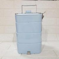 ราคา ปิ่นโตซุปเปอร์แวร์ ปิ่นโตเมลามีน 3 ชั้นครึ่งสีพื้น 1 เถา (20364337440)