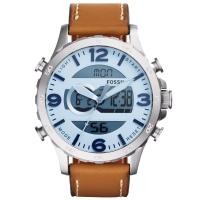 ราคา Fossil JR1492 นาฬิกาผู้ชาย สายหนัง (101091103)