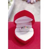 ราคา แหวนเงินแท้พลอยนพเก้าพลอย 9 เม็ดเงินแท้ 92 5 (17392237815)