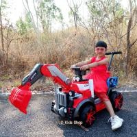 ราคา D Kids รถแบตเตอรี่เด็ก รถเด็กนั่ง รถตักดินเด็ก รถตักไฟฟ้า รถแมคโครเด็ก แมคโครไฟฟ้า มีด้ามเข็น มีรีโมท ที่ตักระบบไฟฟ้า ขนาด1มอเตอร์ No 271 (16034908810)