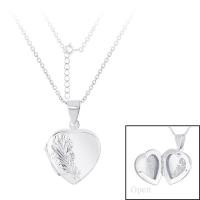 ราคา Silver thai 20mm Heart locket pendant with sterling silver necklace chain สร้อยคอเงินแท้ จี้หัวใจ 20มม ล็อกเก็ตเงินแท้ ใส่แล้วไม่แพ้ เงินแท้ไม่ชุบ เงินแท้925 พร้อมส่ง (10059529331)