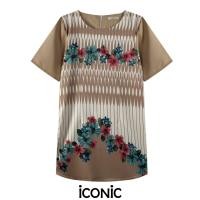 ราคา iCONiC CREAM FLOWERS STRIPS DRESS 5867 เดรสสั้น ผ้าไหม ลายทาง สีครีม อก34 เอว31 สะโพก36 ยาว31 เดรสออกงาน เดรสไฮโซ เดรสงานแต่ง เดรสหรู เดรสแฟชั่น (3203404765)