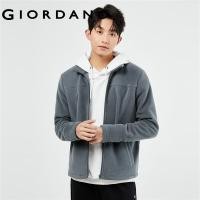 ราคา Giordanoผู้ชาย เสื้อแจ็คเก็ตเปิดหน้าอกผ้าฟลีซสีทึบ Free Shipping 13072812 (20412280957)