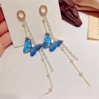 ราคา คริสตัลเพทายสีต่างหูระย้าสำหรับผู้หญิงไข่มุกต่างหูระย้าต่างหูคริสตัลเพทายต่างหูระย้าหรูหราต่างหูระย้า (19917078225)