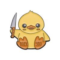 ราคา เข็มกลัดเคลือบรูปสัตว์การ์ตูนเข็มกลัดไก่เป็ดห่านเล่นสเก็ตน่ารักกำหนดได้เอง (20604601125)