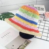 ราคา MQ210 หมวกสานบักเก็ตสีรุ้งหลากหลายสี ทำจากธรรมชาติ ขอบเป็นลวดที่สามารถปรับทรงได้ และพับได้ พร้อมส่งจากไทย (19827769696)