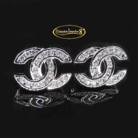 ราคา Inspire Jewelry ต่างหูCN ฝังเพชร งานจิวเวลลี่ หุ้มทองแท้ 100 24K สวยหรู ขนาด 10 MM พร้อมกล่องทอง (18177601411)