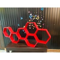 ราคา รังผึ้งไม้สัก 6 ช่อง ใหญ่ ขนาดรวมประมาณ 118 50 10 cm ชั้นวางของแขวนผนัง รังผึ้งแขวนผนัง ชั้นวางแคคตัส ชั้นวางติดผนัง ชั้นวางของสะสม ตุ๊กตา (8020923612)