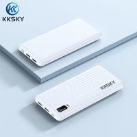 ราคา KKSKY พาวเวอร์แบงค์ 10000mAh Fast Charge PowerBank แบตเตอรี่สำรอง powerbank เพาเวอร์แบงค์ (20879030125)