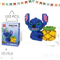 ราคา ชุดตัวต่อ เลโก้นาโน Block เลโก้จิ๋ว LinkGo68346 ชุดกล่องใส่ดินสอรูปสติ้ชลีโล่แอนสติ้ช จำนวน 1113 ชิ้น เรโก้ ของเล่น ของสะสม ของขวัญ ราคาถูก (11991320243)