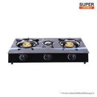 ราคา พร้อมส่ง Aova Gas Stove เตาแก๊สหน้ากระจก 3 หัว ทำงานแยกอิสระทั่วถึง ไร้ควัน เตาหัวแบบทองเหลือง กระจกทนความร้อน (20108491886)
