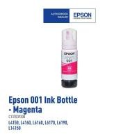 ราคา Epson 001 ink Original 1ชุด 4 สี BKดำ Cฟ้า Mแดง Yเหลือง หมึกเติมอิงค์เจ็ท ของแท้ 100 รุ่น หมึกเติม epson 001 EPSONหมึกปริ้น Epsons new Ink Tank replacement ink bottles (20764016213)