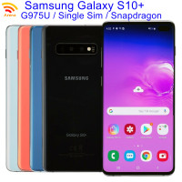 ราคา Original Samsung Galaxy S10 G975U1 98 New Unlocked S10 Plus Cellphones 6 4 RAM 8GB ROM 128512GB Snapdragon NFC 4G LTE (13307345827)