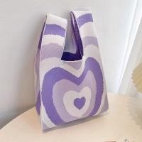 ราคา กระเป๋าใส่ข้อมือ ถือลําลอง ผ้าถักลายสก๊อตแบบนิ่ม กระเป๋าถือ (20582847687)